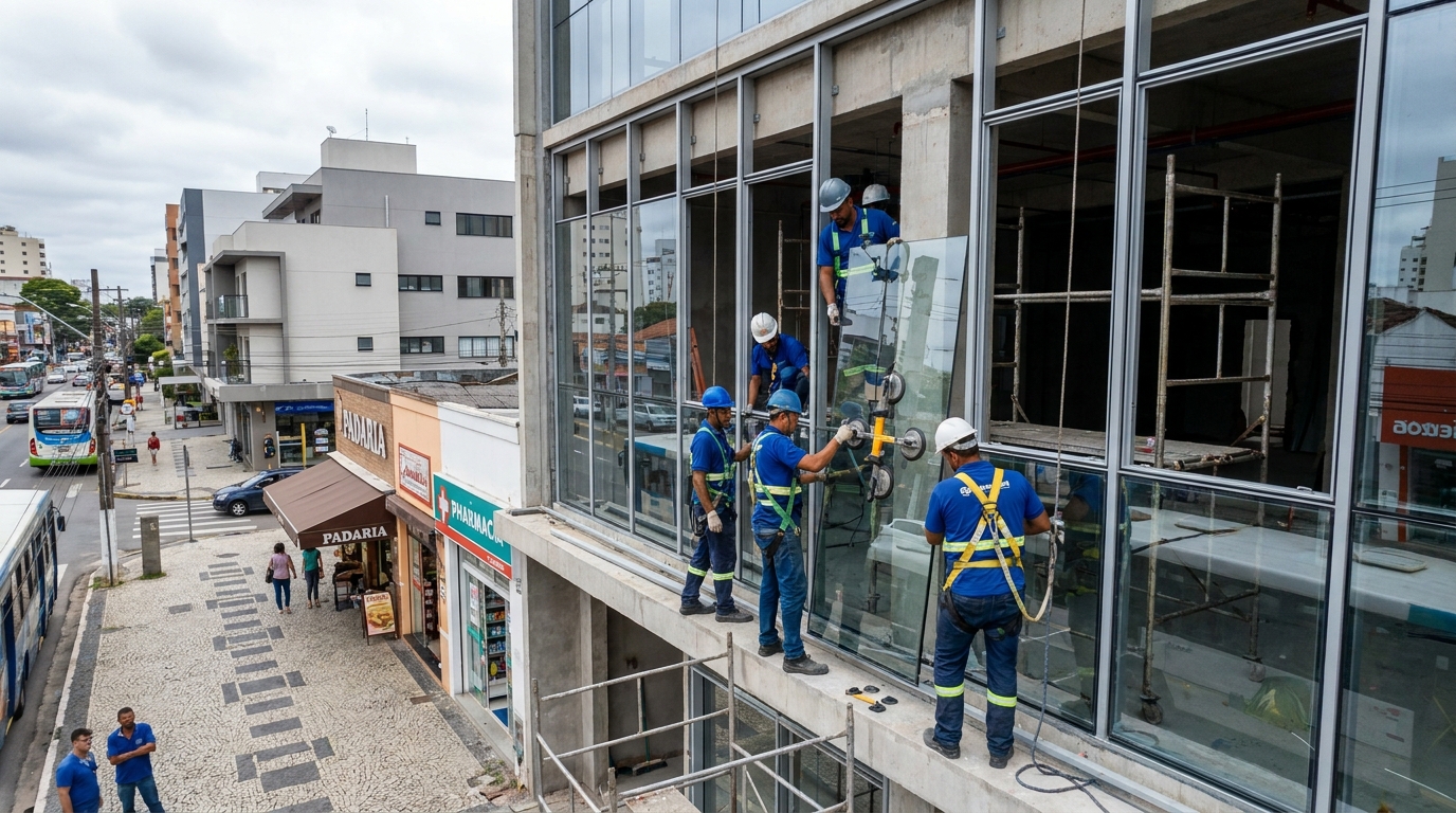 Fachada de Vidro em Belém‑PA
